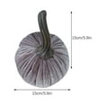 thumbnail image 2 of VANLOFE Halloween Soft Pumpkin Decor Cute Pumpkin Tabletop Decor Halloween Pumpkin Pillow Halloween Pumpkin Toy 5.9*5.9in, 2 of 6