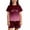 0-Wine&308, variant on Tiijoy Toddler Girls Outfits Gradient Graphic Short Sleeve Tshirt Shorts Set, Sizes 2-3