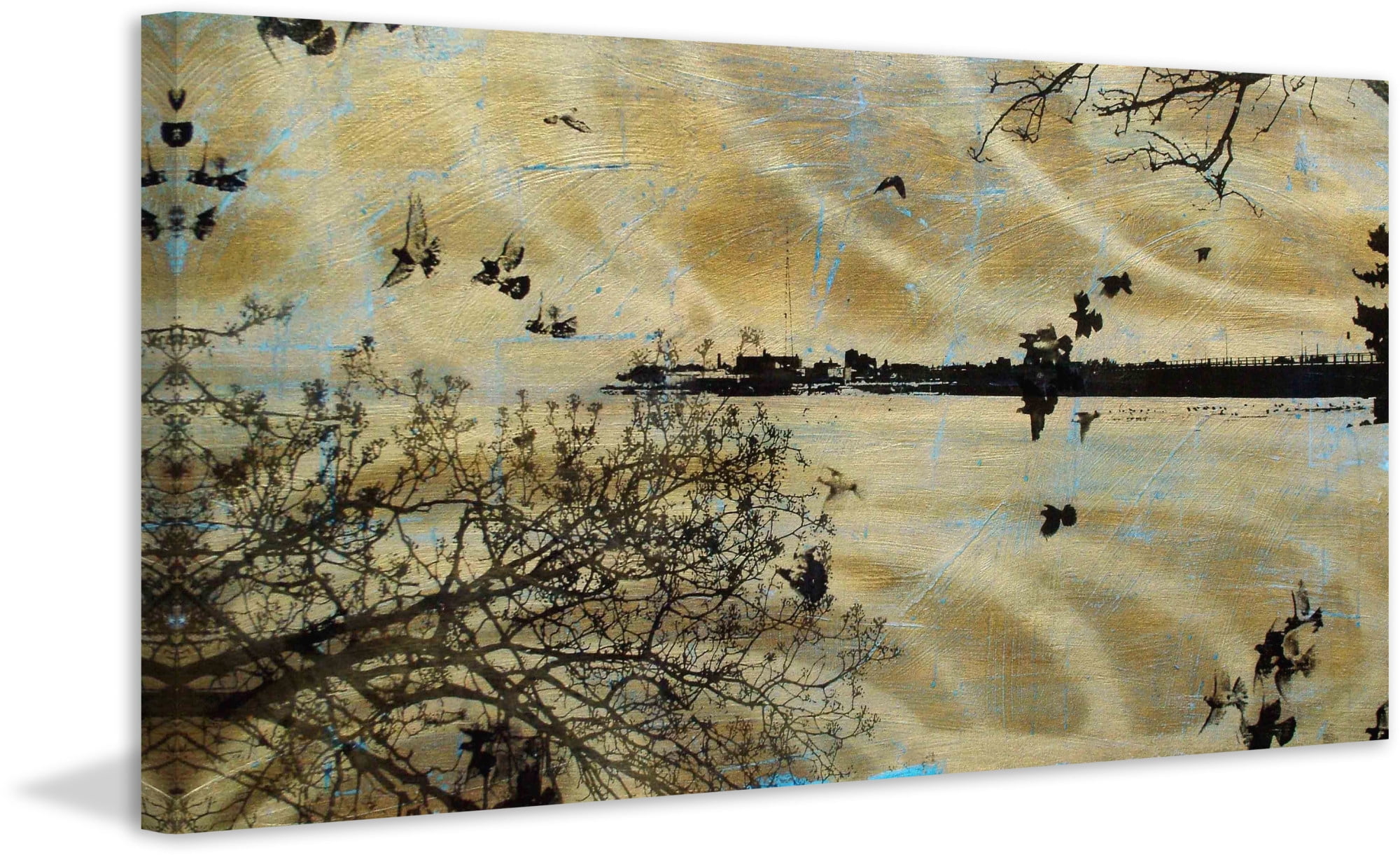 Marmont Hill - "golden Bay Blue" By Trac