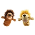 thumbnail image 3 of 2 Marionetas de Mano para Niños, Marionetas de Aprendizaje, Marionetas de Peluche Decorativas para Juegos de Rol, Juguetes para Cumpleaños, Guarderías León y león amarillo, 3 of 9