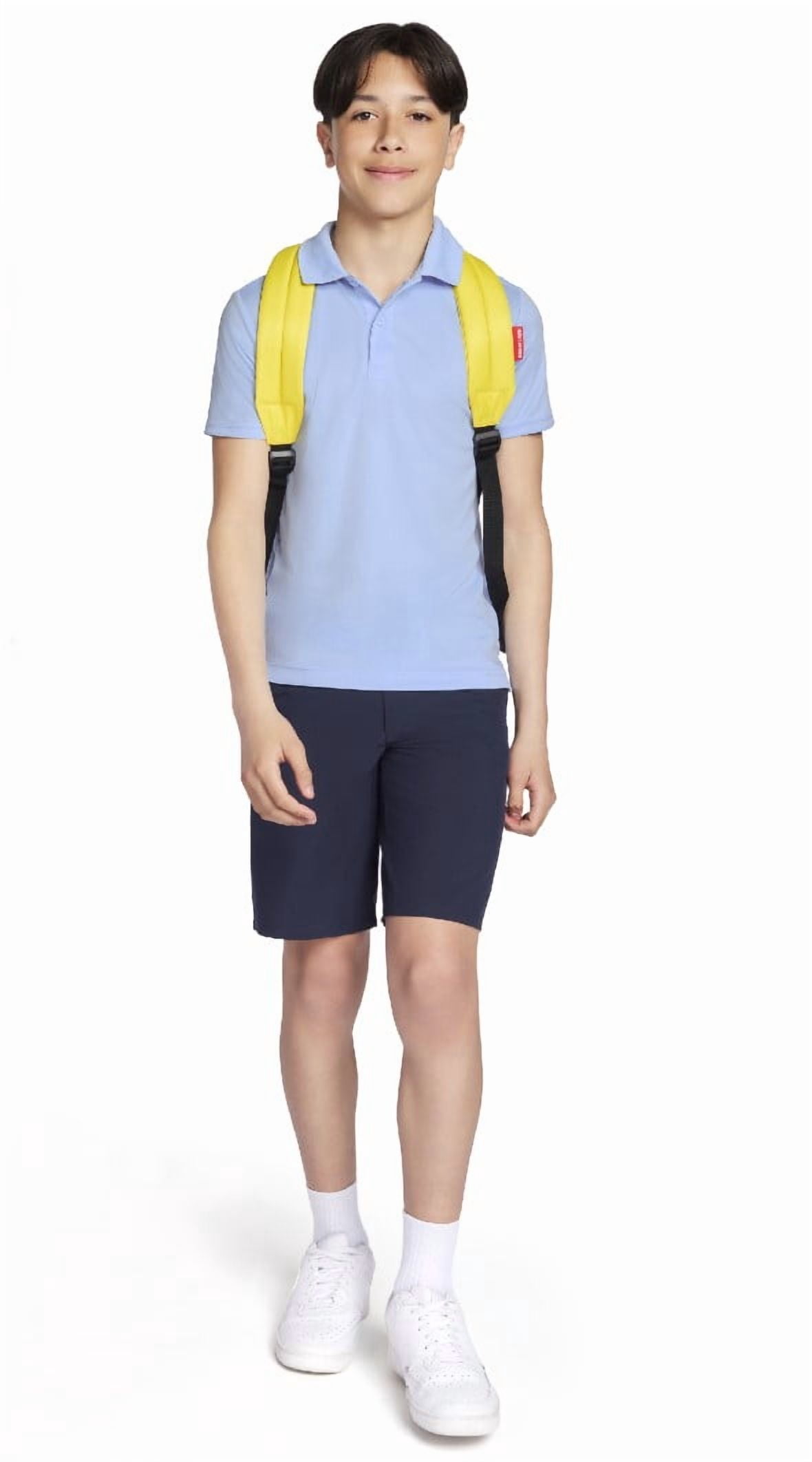 Wonder Nation Boys School Uniform Stretch Performance Shorts, Sizes 4-18 & Husky