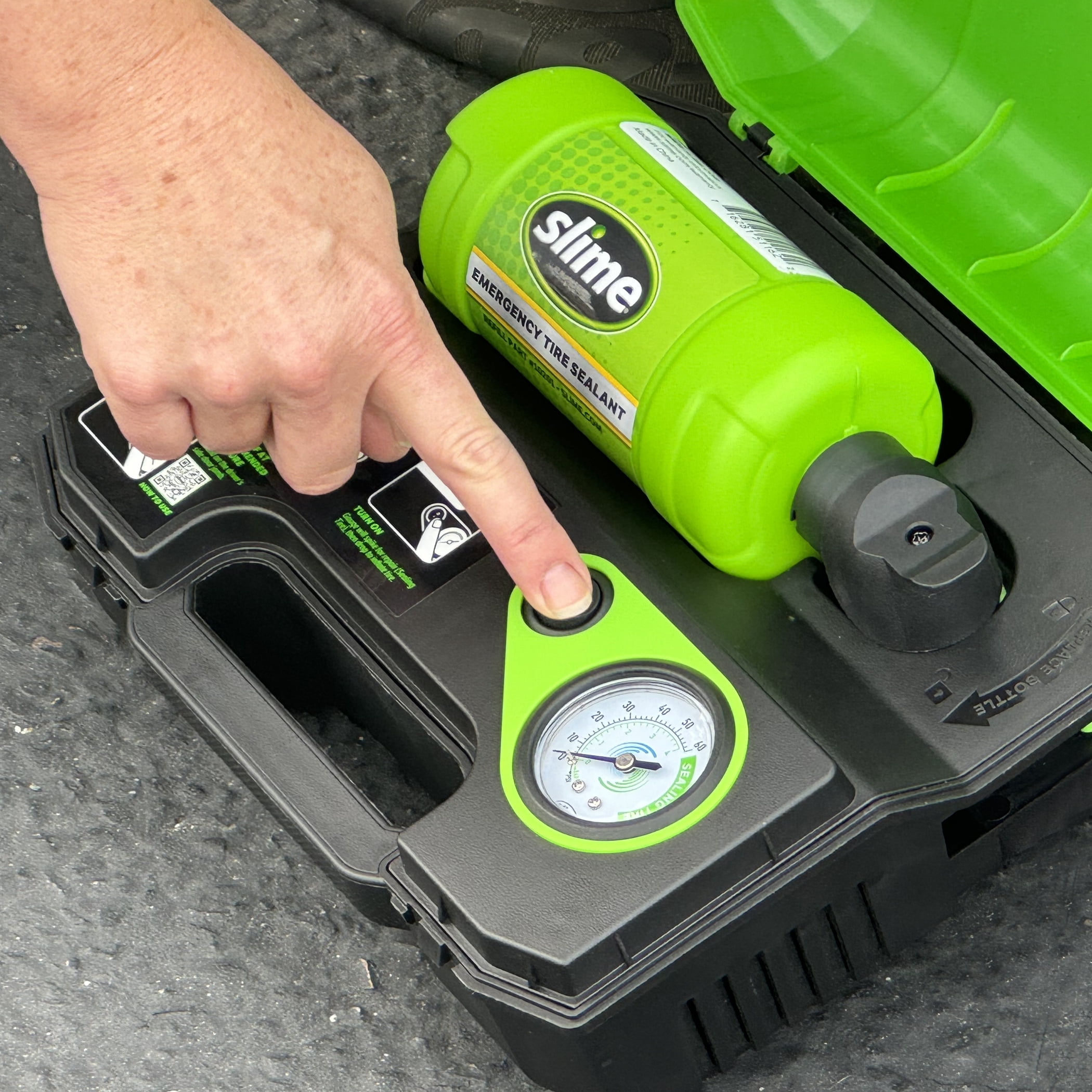 Slime Smart Spair Ultra Car/Trailer Flat Tire Repair Kit - 50158