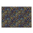 thumbnail image 1 of Antique Cutting Board, Victorian Medieval Mosaic Tiles Pattern with Oriental Spanish Anatolian Influences, Decorative Tempered Glass Cutting and Serving Board, Large Size, Multicolor, by Ambesonne, 1 of 1