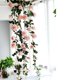 thumbnail image 5 of Flores artificiales perfecl 6 Pies Tres Rosado Decoración para Hogar, 5 of 8