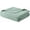 Dark Green, variant on Muslin Blanket 100% Organic Cotton Throw Large 50" x 60" for Bed Couch Summer Gauze Blanket for Adults Lightweight and Breathable Apricot White