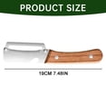 thumbnail image 3 of 2-in-1 Vegetable Peeler, 2 Piece Stainless Steel Peeler Set, Premium Wooden Handle Peeler with Built-In Bottle Opener, Multi-Purpose Fruit and Vegetable Peeler, Suitable for Various Produce, 3 of 7