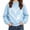 Blue, variant on ITSAME Hoodie for Girls (1-10) Long Sleeve Pullover Loose Fit Heart Print Fall Casual Comfy Hooded Sweatshirt Size 5T