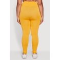 thumbnail image 5 of Women's Plus Size Textured High Waisted Fleece Lined Leggings, 5 of 5