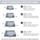 thumbnail image 4 of Dog Beds for Extra Large Dogs Washable Beds and Furniture Orthopedic Egg Foam Couch for Pet Sleeping Bed Accessories House Home ShopWise Round, 4 of 7