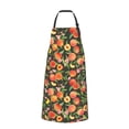 thumbnail image 2 of Picia Fruits Peach Waterproof Apron for Unisex Adult - Adjustable Bib Apron with Pockets, Ideal for Cooking, Gardening, Painting, and Household Chores, 2 of 9