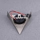 thumbnail image 3 of 13x13cm LED Under Cabinet Lights Under Cabinet Lighting Triangle Mini Shelf Light Stainless Steel Brushed Cupboard Lamp Daylight White for Kitchen Cab, 3 of 3