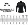 thumbnail image 3 of Men's UPF 50+ Long Sleeve Compression Shirts, Water Sports Rash Guard Base Layer, Athletic Workout Shirt, 3 of 6