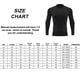 thumbnail image 3 of Camisetas de compresión de manga larga UPF 50+ para hombre, capa base de protección contra erupciones para deportes acuáticos, camiseta deportiva, 3 of 6