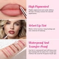 thumbnail image 3 of bayfree 2 PCS Lip Liner and Lip Stain Combo Set, High Pigmented Long Lasting Velvet Lip Tint, Well-Defined Lipliner, Weightless Waterproof Not Animal Tested, Matte Finish Makeup, 3 of 3