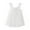White_002, variant on Bmisegm Kids Dress Holiday Spaghetti Strap Dress 3D Butterfly Applique Flowy A Line Skirt Casual Toddler Dress 3-4 Years