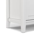 thumbnail image 3 of Simpli Home Warm Shaker 72 inch Wide Solid Wood TV Stand in White For TVs up to 80 inches, 3 of 12