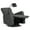 Tempered Grey, variant on Evolur Maverick Power Recline Glider with Phone or Tablet Holder, Tempered Grey