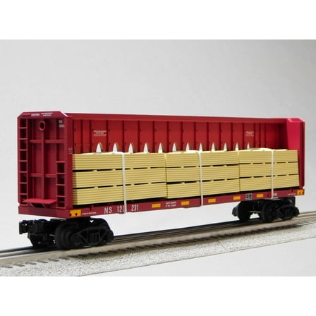 Lionel Norfolk Southern O CENTERBEAM FLATCAR #120231 O Gauge 2343082