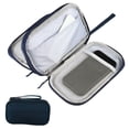 thumbnail image 6 of Unique Bargains Electronic Organizer Cable Double Layers Portable Pouch Green Large, 6 of 6