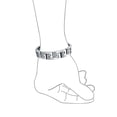 thumbnail image 4 of Bling Jewelry Mens Men's  Infinity Greek Key Link Bracelet Silver Tone Stainless Steel 9 Inch 12MM Width, 4 of 6
