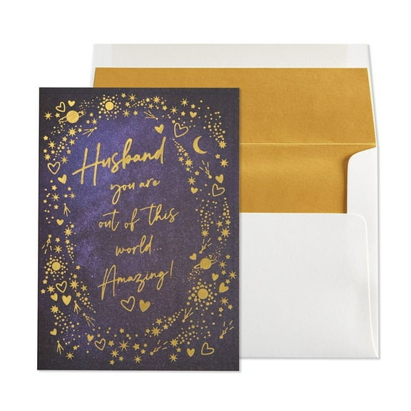 NIQUEA.D, Amazing Husband Birthday Card