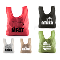 thumbnail image 1 of Reusable Grocery Bags, Fordable Grocery bags with fordable string pouch storage, 1 of 3