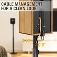 thumbnail image 4 of Par de soportes para altavoces Mount Dream, altura ajustable, 5 kg, 4 of 8