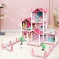 thumbnail image 4 of HJJLRH Doll House Dollhouse - DIY Pretend Play Building Playset, Dollhouse Asseccories and Furniture,Gift for 6 7 8 9 Girls Toddler, 4 of 9