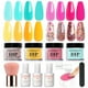 thumbnail image 1 of Kit de uñas en polvo para uñas AZUREBEAUTY Starter con 4 colores y bandeja, 1 of 9