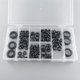 thumbnail image 4 of Juego De Juntas Tóricas 180 piezas de juntas de cableado eléctrico en caja de ojales surtidos para cableado de coche/RV, 4 of 9