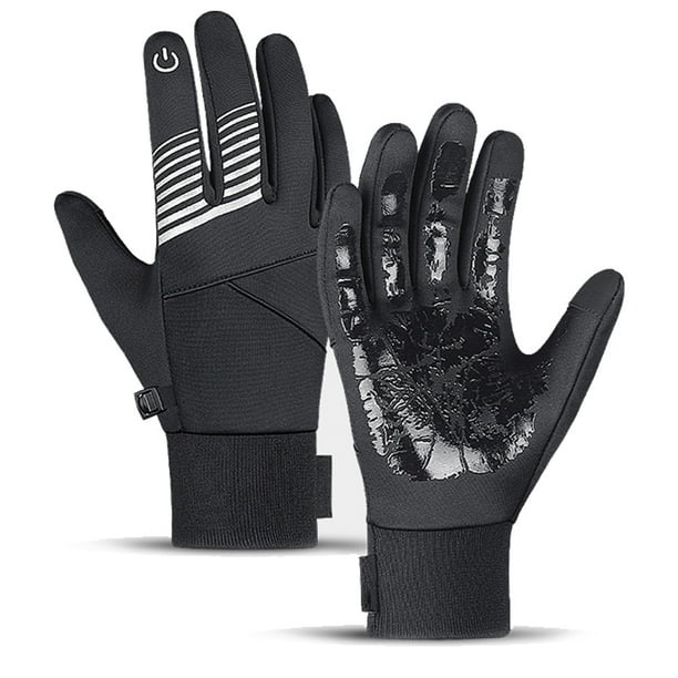 Guantes de mujer Guantes de invierno a prueba de viento con pantalla táctil para teléfono SMS