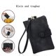 thumbnail image 4 of Cartera de mujer cartera corta de piel para mujer cartera suave, 4 of 5