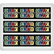 Grad Party Bright Border Edible Image