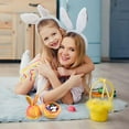 thumbnail image 3 of Deeceymbur Printed Easter Decor Ornament Simulation Animal Twisting Box Holiday Display Piece With Figurines for Home Decoration, 3 of 5