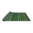 thumbnail image 2 of Ahgly Company Indoor Rectangle Abstract Turquoise Blue Modern Area Rugs, 7' x 10', 2 of 4