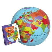20-inch Giant Inflatable Educational Globe, by Tedco Toys