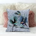 thumbnail image 4 of Flying Birds Indoor/Outdoor Pillow with Removable Cover in Blue Pink Gray18x18, 4 of 4