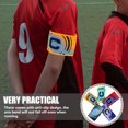 thumbnail image 4 of MERRYHAPY 5Pcs Practical Soccer Captain Armbands for Football Team Leaders with Durable Material, 4 of 4