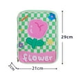 thumbnail image 2 of Checkerboard Pattern Tablet Case Zipper Scratch-resistant Protective Clutch, 2 of 6