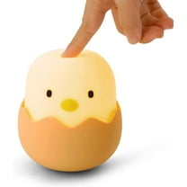 DYY Kids Night Light, for Children LED Baby Nursery Night Light, with Touch Sensor, Rechargeable Battery Cute Chick Night Light, for Bedroom, Bedside Baby Feeding(Chick)