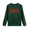 thumbnail image 5 of Craaazy Women's Loose MAMA Letter Print Long Sleeve Round Neck Casual Hoodless Sweatshirts Gifts, 5 of 5