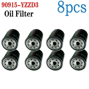 8PCS New Engine Oil Filter for Toyota Tacoma Tundra 4Runner - 90915-YZZD3