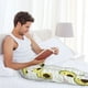 thumbnail image 5 of Fotbe Avocado of a Hear Pantalones de Pijama para Hombre, Pantalones de Dormir, Pantalones de Casa con Cintura Ajustable y Bolsillos-3X-Large, 5 of 6