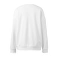 thumbnail image 5 of MAIHAN Oversized Girls Hoodies - Cute Drop Shoulder Sweatshirts with Pocket, Loose Fit Long Sleeve Pullover for Teen Girls, Casual Comfortable Top (White,5-6 Years), 5 of 5