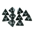thumbnail image 1 of 10x D4 Dices Dados de de números poliédricos de 4 para DND RPG Enseñanza de matemáticas familiar Suministros de Hugo Dados poliédricos, 1 of 6