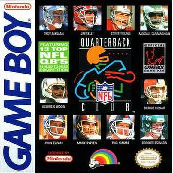 NFL Quarterback Club - Nintendo Gameboy Original