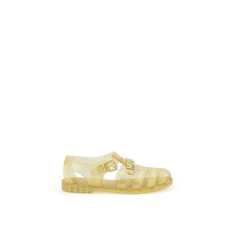 

Moschino Jelly Sandals With Logo