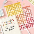 thumbnail image 4 of unbranded Calcomanías Autoadhesivas De Letras Y Números Para Álbum De En Colores Surtidos, 4 of 6