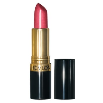 Revlon Super Lustrous Lipstick, Pearl Finish, High Impact Lipcolor with Moisturizing Creamy Formula, Infused with  E and Avocado Oil, 430 Softsilver Rose, 0.15 oz