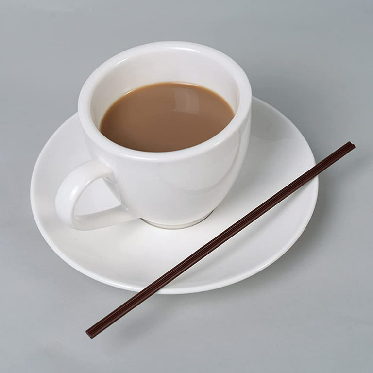 20pcs/500pcs Coffee Stirrer Disposable Three Hole PP Straw